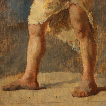Painting by Enrico Fiore, Male Figure, Enrico Fiore, Enrico Fiore, Enrico Fiore