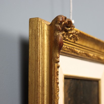 Painting by Enrico Fiore, Male Figure, Enrico Fiore, Enrico Fiore, Enrico Fiore