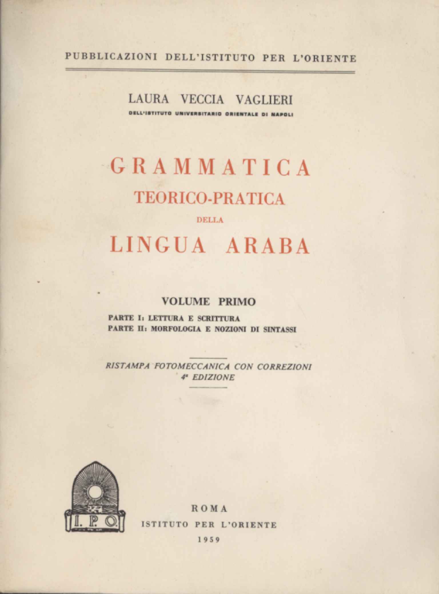 Theoretische und praktische Grammatik der AR-Sprache