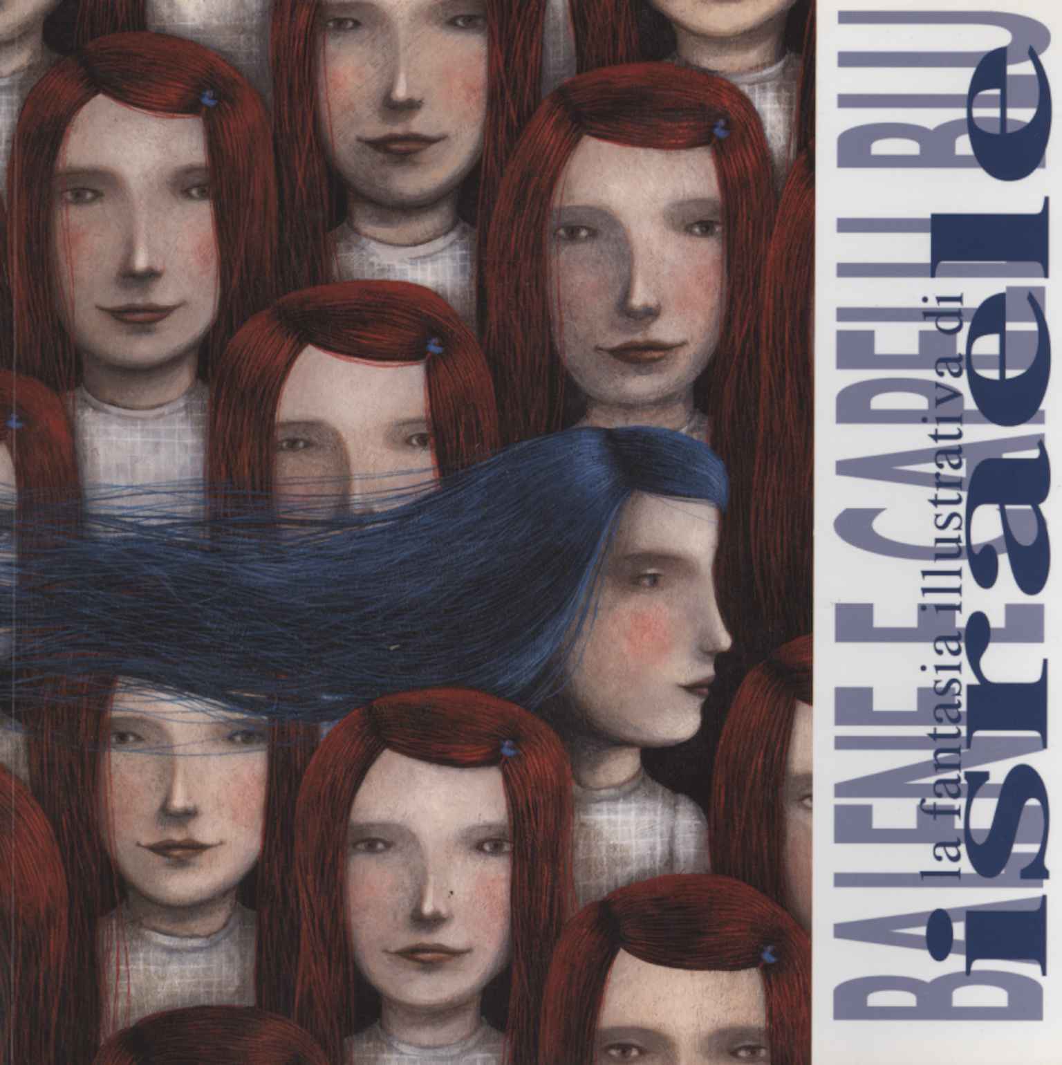 Wale und blaue Haare