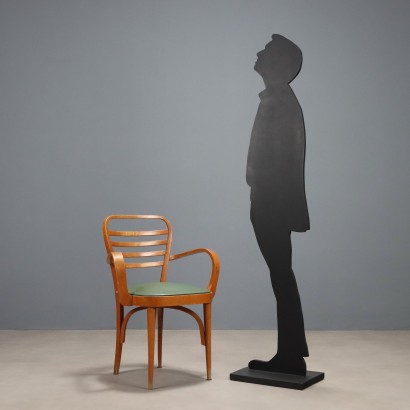 1950s chair with armrests