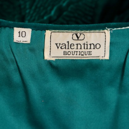 Valentino Vintage Green Velvet Jacket