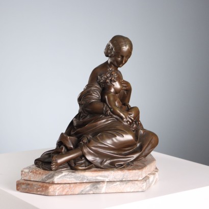 Mother with Child James Pradier Copy