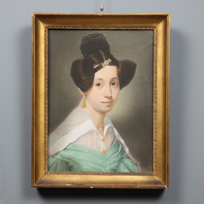 Dipinto Ritratto Femminile