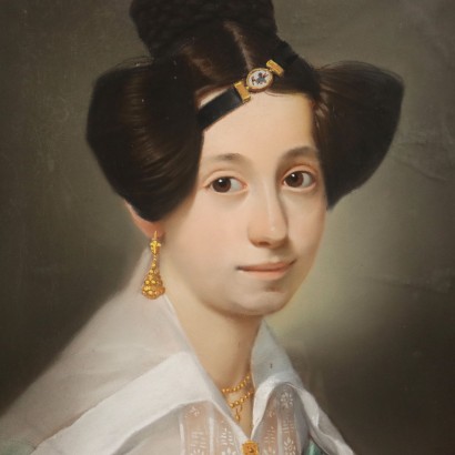 Dipinto Ritratto Femminile