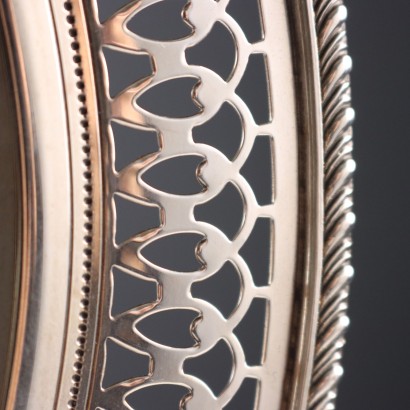 Plateau en argent fabriqué à Bologne