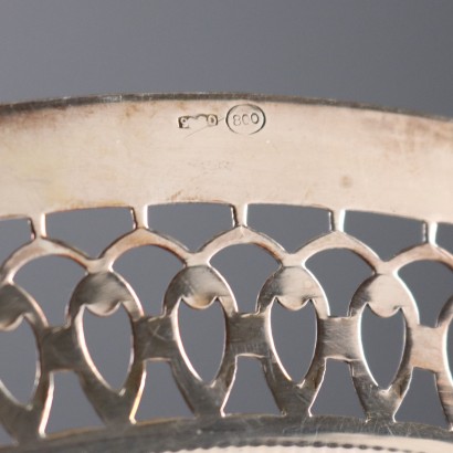 Plateau en argent fabriqué à Bologne