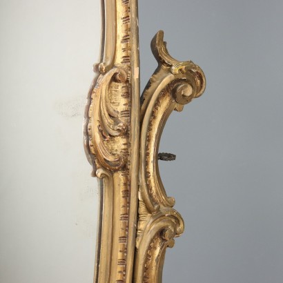 Psyché, Psyché en bois sculpté