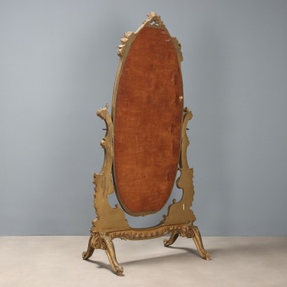 Psyché, Psyché en bois sculpté