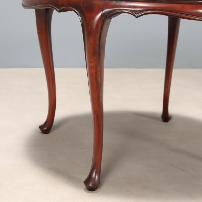 Table basse, table centrale en acajou