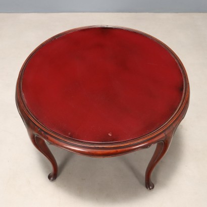 Table basse, table centrale en acajou