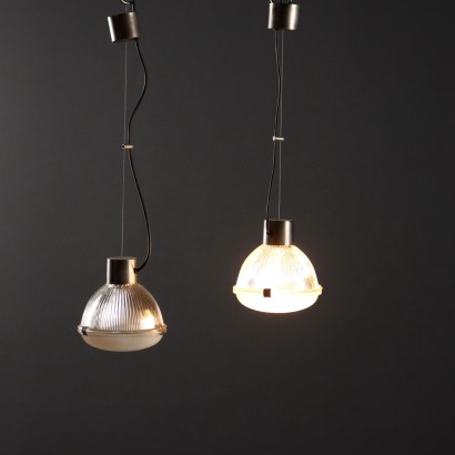 Deux lampes Oluce des années 1960