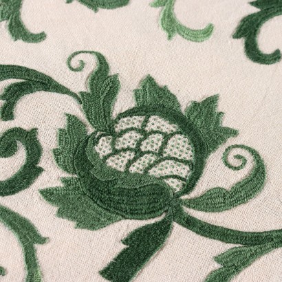 Set de table en lin brodé