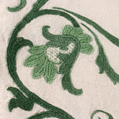 Set de table en lin brodé