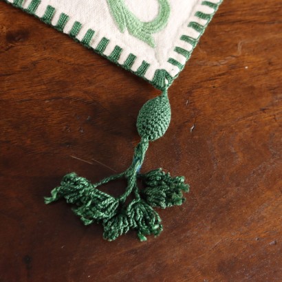 Set de table en lin brodé