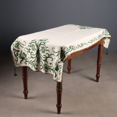 Set de table en lin brodé