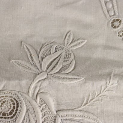 Drap-housse pour lit double avec quatre taies d'oreiller