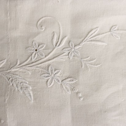 Drap-housse pour lit double avec quatre taies d'oreiller