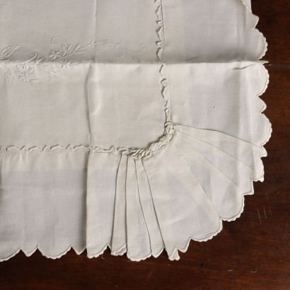 Drap-housse pour lit double avec quatre taies d'oreiller