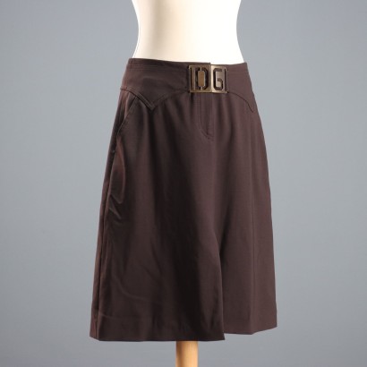 Dolce & Gabbana Woll-Midirock