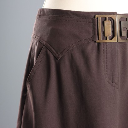 Dolce & Gabbana Woll-Midirock