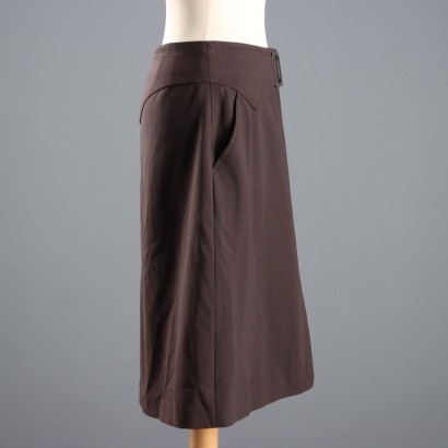 Dolce & Gabbana Woll-Midirock