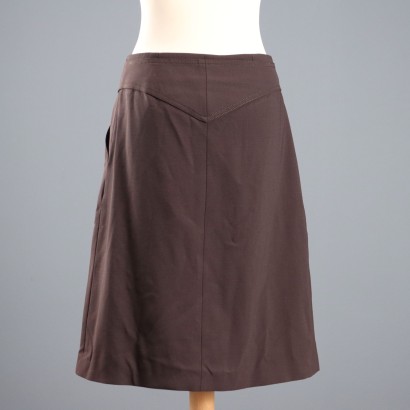 Dolce & Gabbana Woll-Midirock