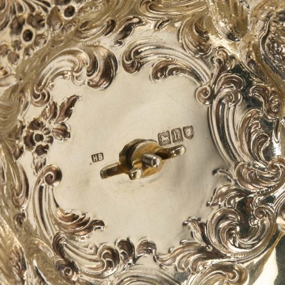 925er Silberschale mit Deckel M