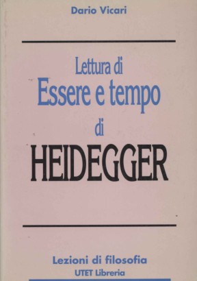 Lettura di Essere e tempo di Heidegger