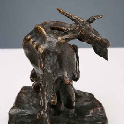 Ziegenbronzeskulptur Ernesto Bazzaro,Ernesto Bazzaro,Ernesto Bazzaro