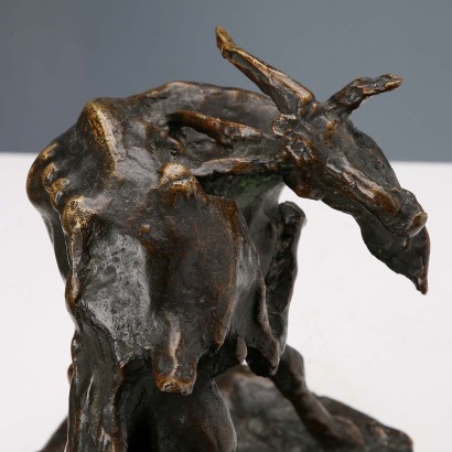 Ziegenbronzeskulptur Ernesto Bazzaro,Ernesto Bazzaro,Ernesto Bazzaro