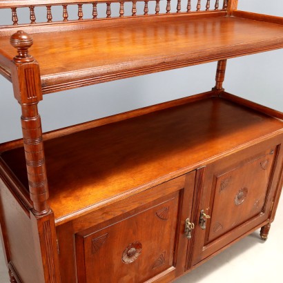 Mobile,Credenza in Rovere tinto Noce