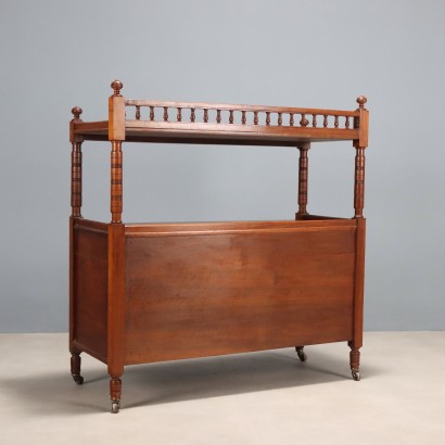 Mobile,Credenza in Rovere tinto Noce