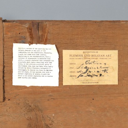 Lackierter Rahmen, freistehender Spiegel mit Rahmen