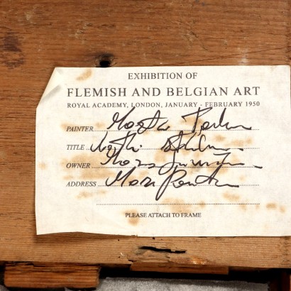 Lackierter Rahmen, freistehender Spiegel mit Rahmen