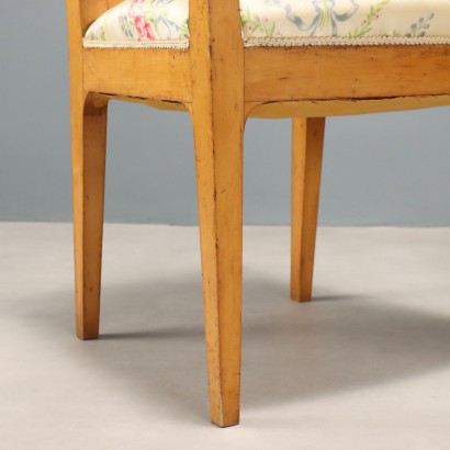 Paar Sessel, Paar Liberty-Sessel aus Ahorn