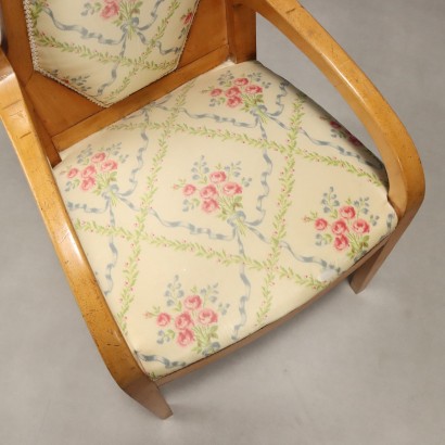 Paar Sessel, Paar Liberty-Sessel aus Ahorn