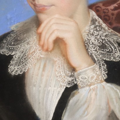 Porträtmalerei einer Frau