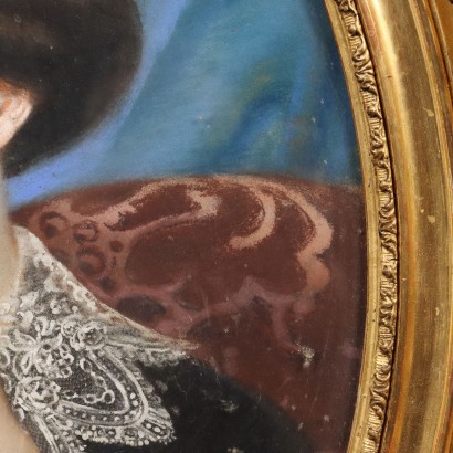 Porträtmalerei einer Frau