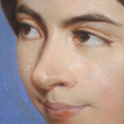 Porträtmalerei einer Frau