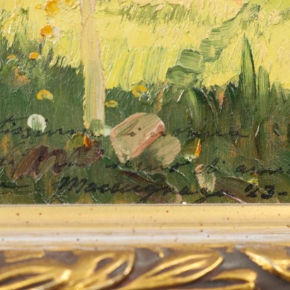 Gemälde von Giuseppe Gheduzzi, Ansicht von Macugnaga, Giuseppe Gheduzzi, Giuseppe Gheduzzi, Giuseppe Gheduzzi