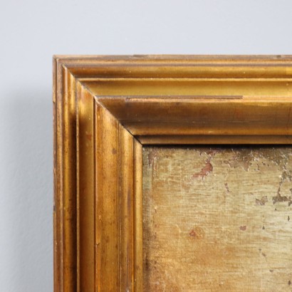 Landschaftsmalerei mit Herden und Schäferin, Landschaft mit Herden und Schäferin