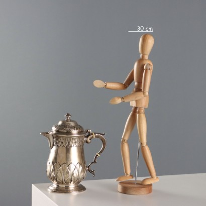 John Schuppe 925 Silber Kaffeemaschine