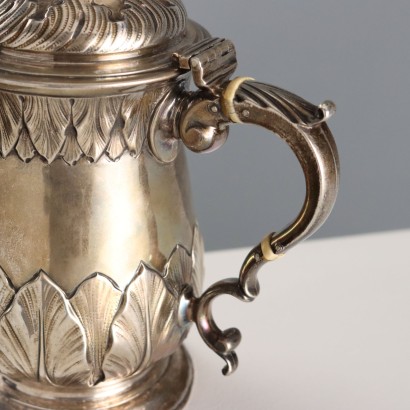 John Schuppe 925 Silber Kaffeemaschine