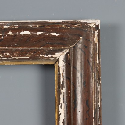 Rahmen, lackierter Pappelholzrahmen