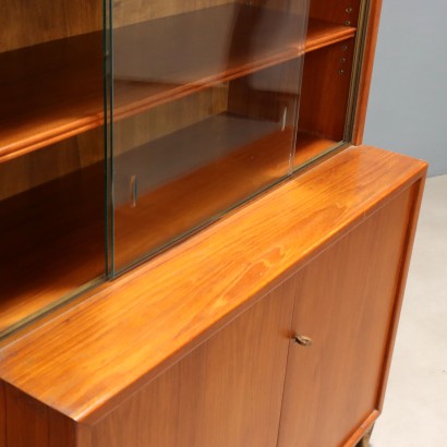 Bücherregalmöbel mit Vitrine aus den 1900er Jahren