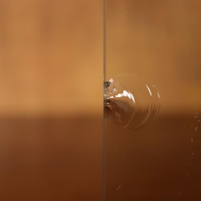 Bücherregalmöbel mit Vitrine aus den 1900er Jahren