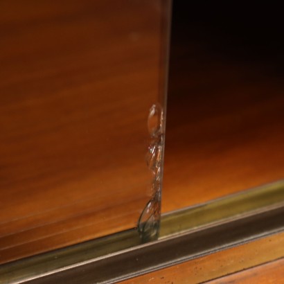 Bücherregalmöbel mit Vitrine aus den 1900er Jahren