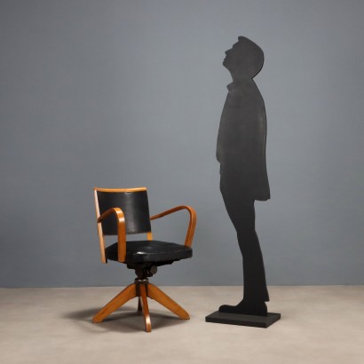 Drehstuhl aus den 1950er Jahren