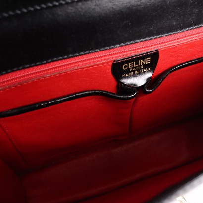 Celine Paris Vintage Lackledertasche